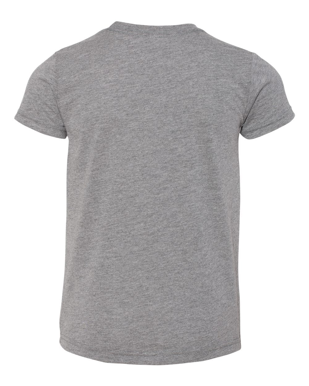 Youth Triblend Tee - Back - B13906583 - Grey Triblend