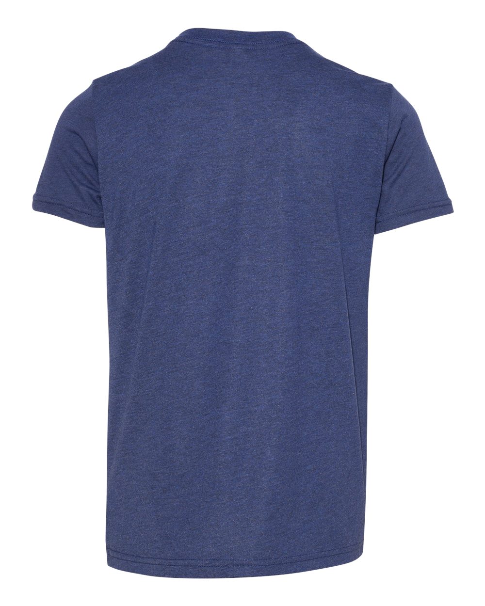 Youth Triblend Tee - Back - B13906653 - Navy Triblend