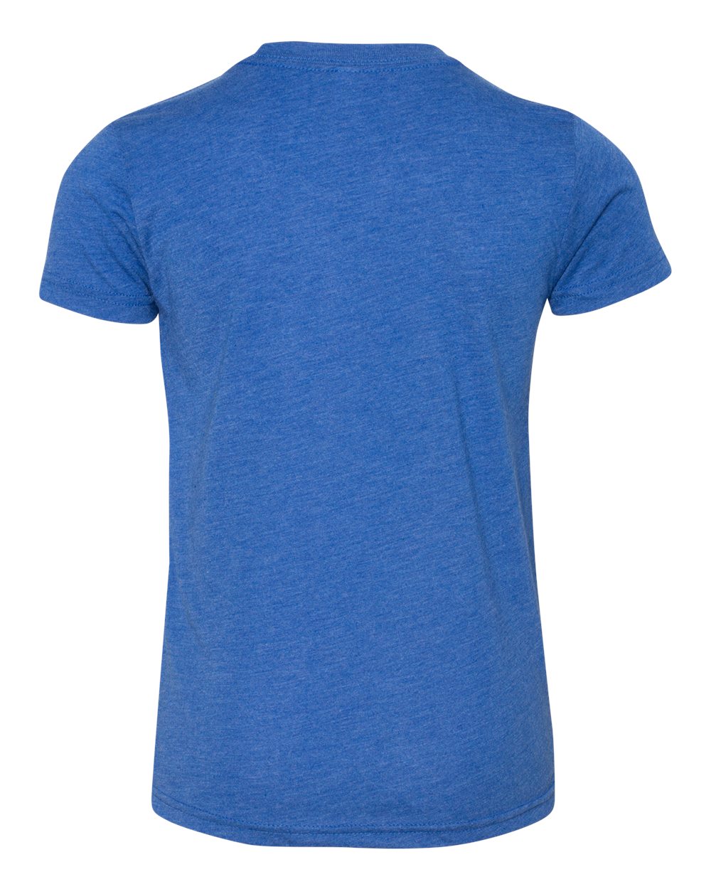 Youth Triblend Tee - Back - B13906753 - True Royal Triblend