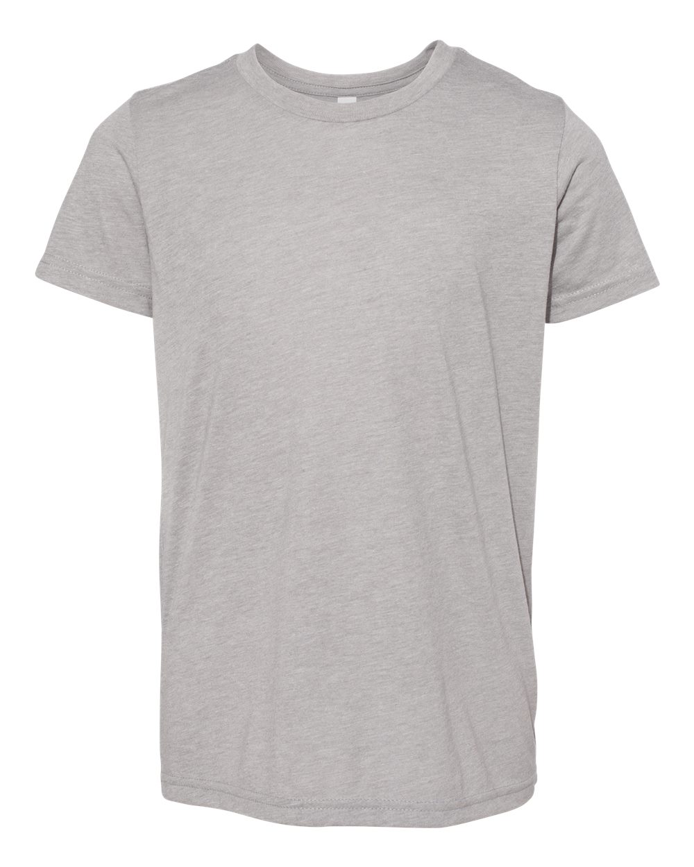 Youth Triblend Tee - Front - B13906023 - Athletic Grey Triblend