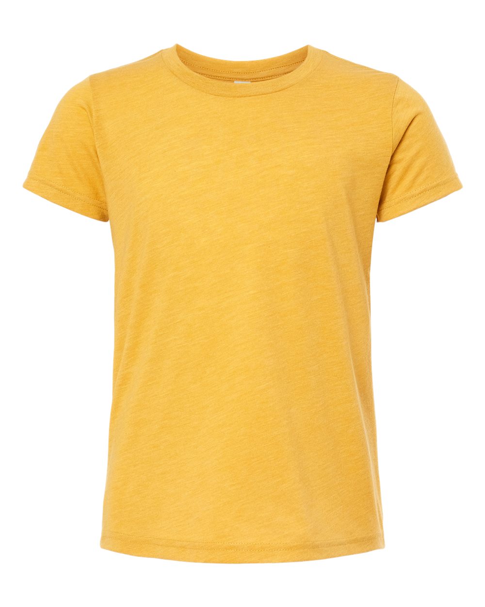 Youth Triblend Tee - Front - B13906123 - Mustard Triblend