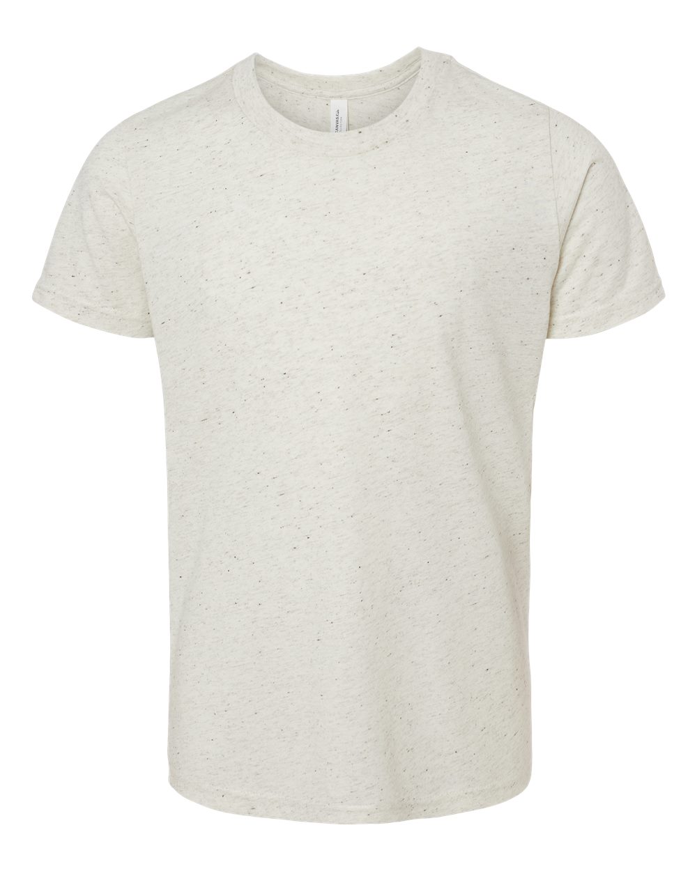 Youth Triblend Tee - Front - B13906243 - Oatmeal Triblend