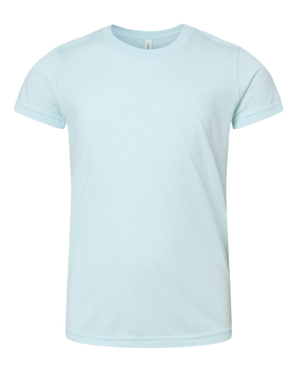 Youth Triblend Tee - Front - B13906263 - Ice Blue Triblend