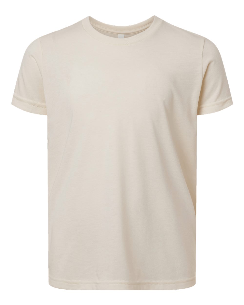 Youth Triblend Tee - Front - B13906293 - Solid Natural Triblend