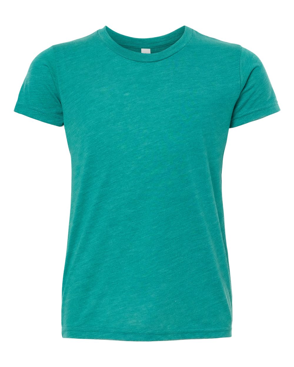 Youth Triblend Tee - Front - B13906423 - Teal Triblend