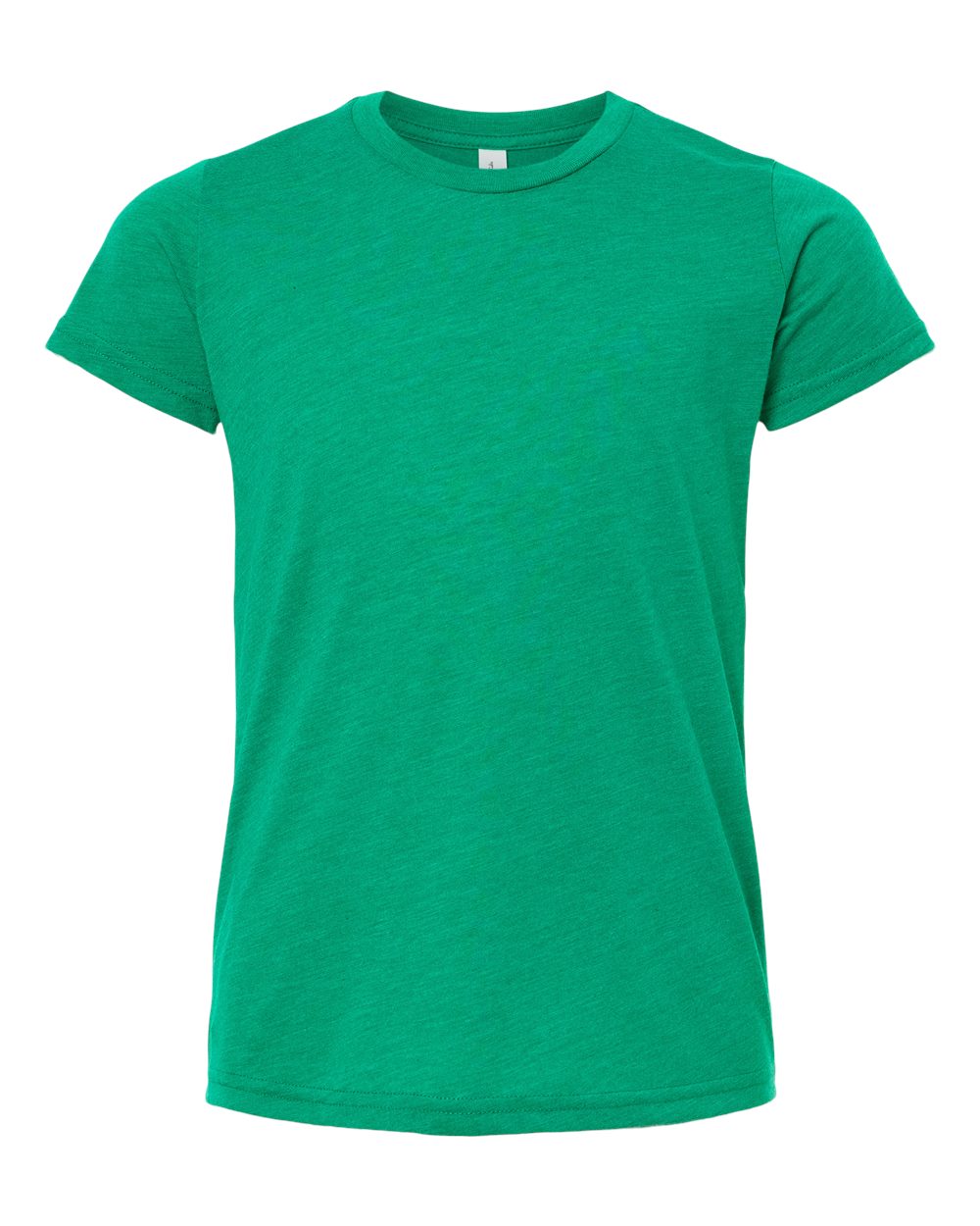 Youth Triblend Tee - Front - B13906433 - Kelly Triblend