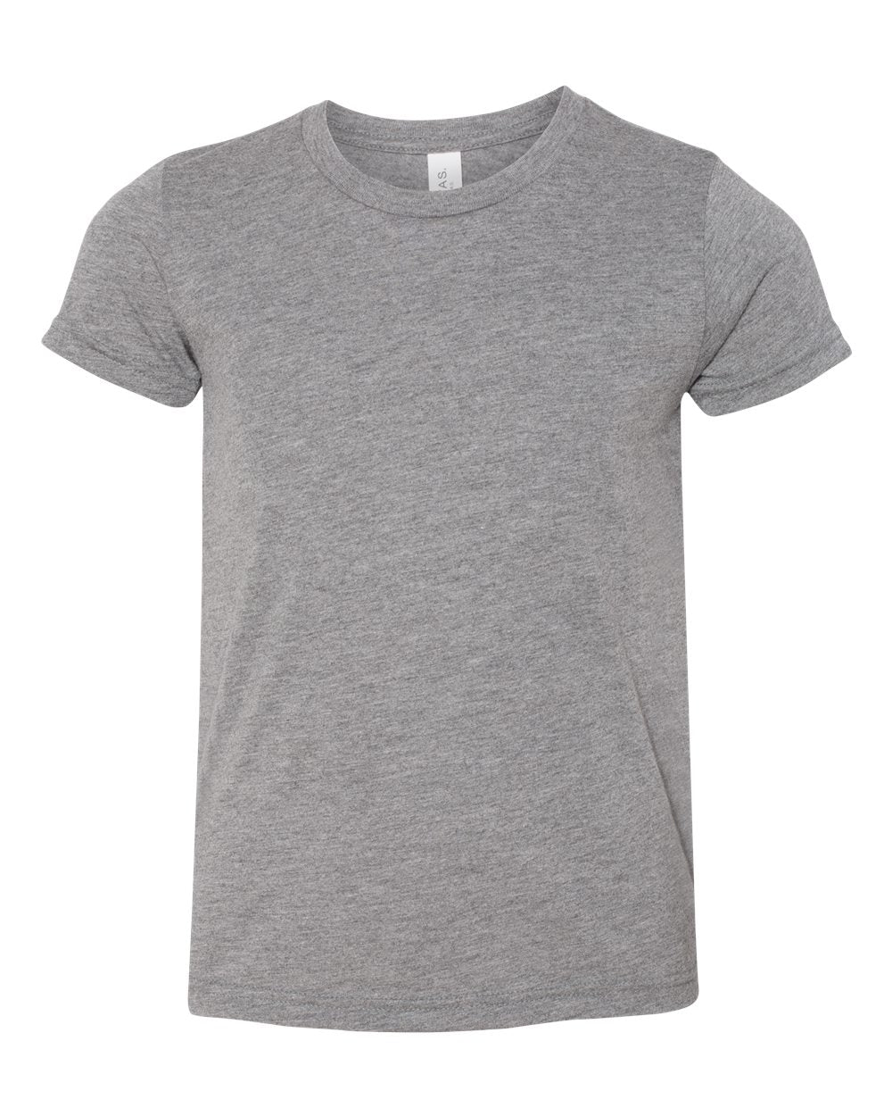 Youth Triblend Tee - Front - B13906583 - Grey Triblend