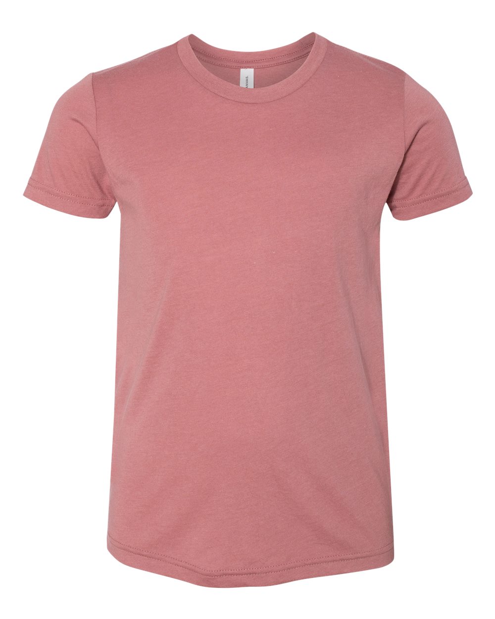 Youth Triblend Tee - Front - B13906673 - Mauve Triblend