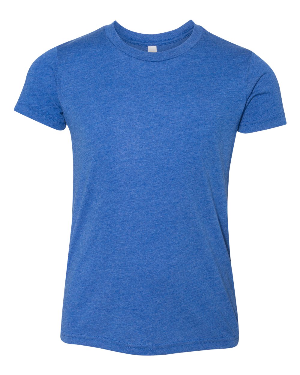 Youth Triblend Tee - Front - B13906753 - True Royal Triblend