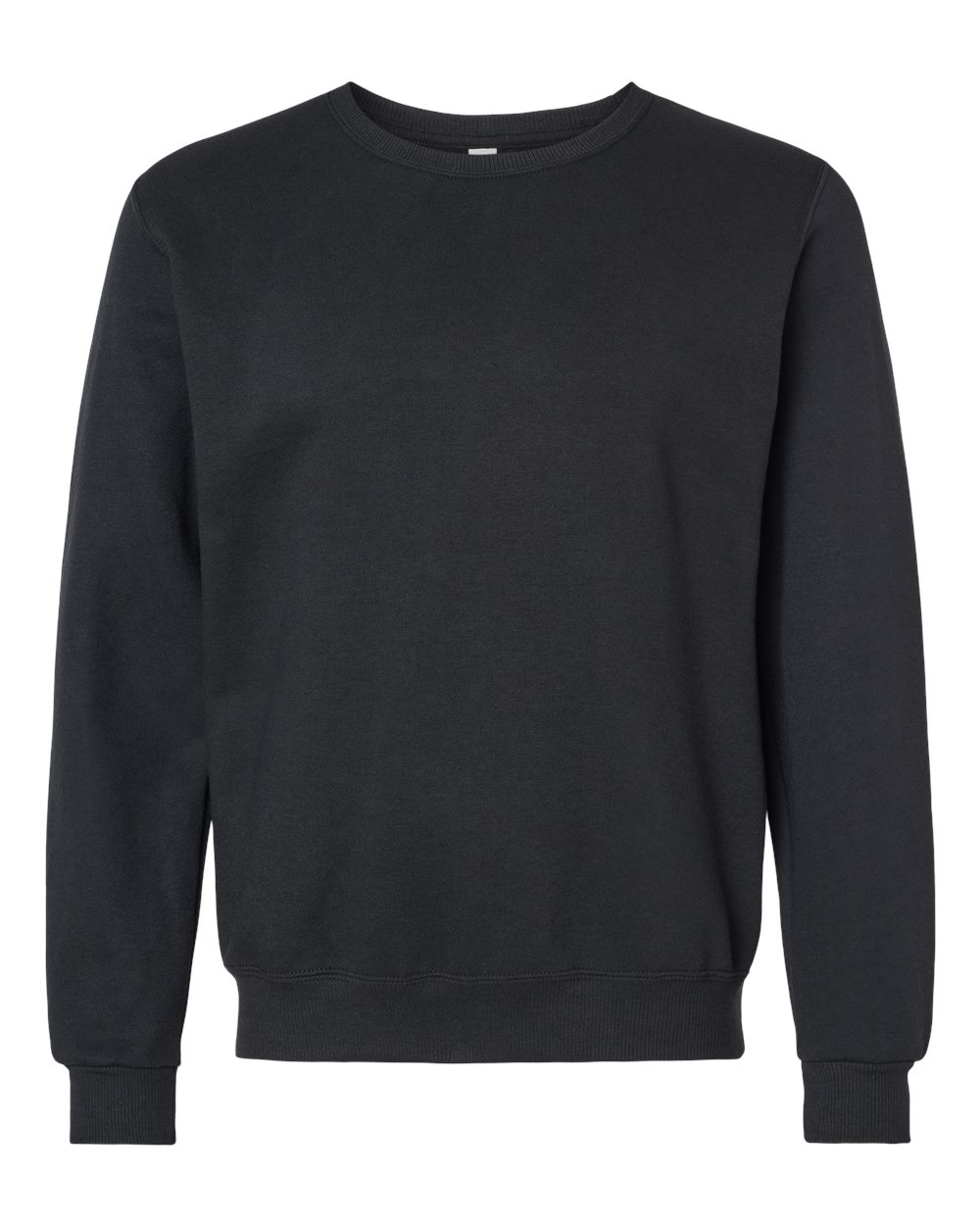 Unisex Eco™ Premium Blend Ring-Spun Crewneck Sweatshirt - Front - B12935502 - Black Ink
