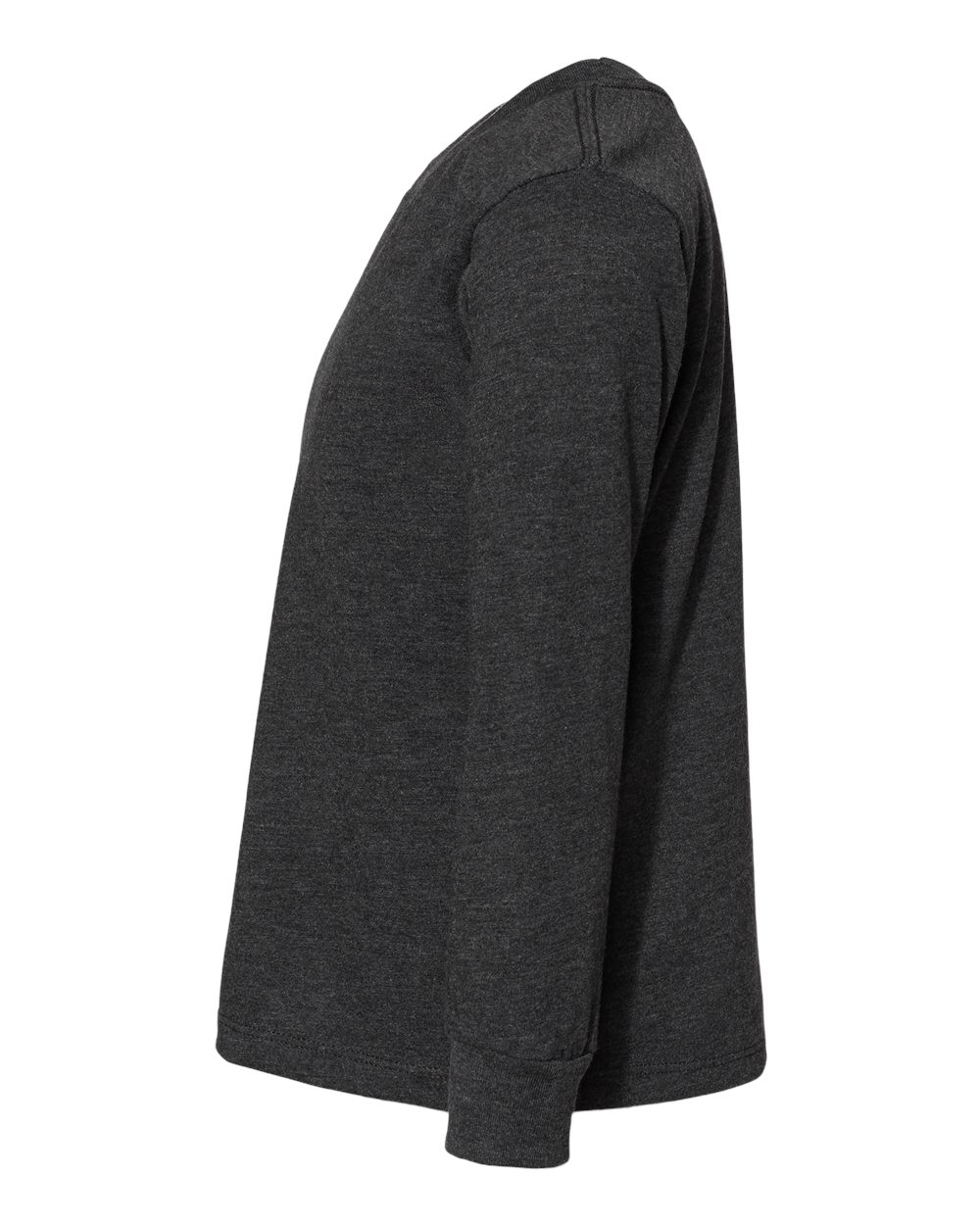 Toddler Jersey Long Sleeve Tee - DirectSide - B26806093 - Dark Grey Heather