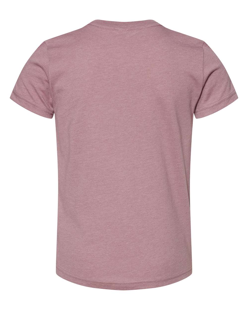 Youth CVC Jersey Tee - Back - B02806213 - Heather Orchid