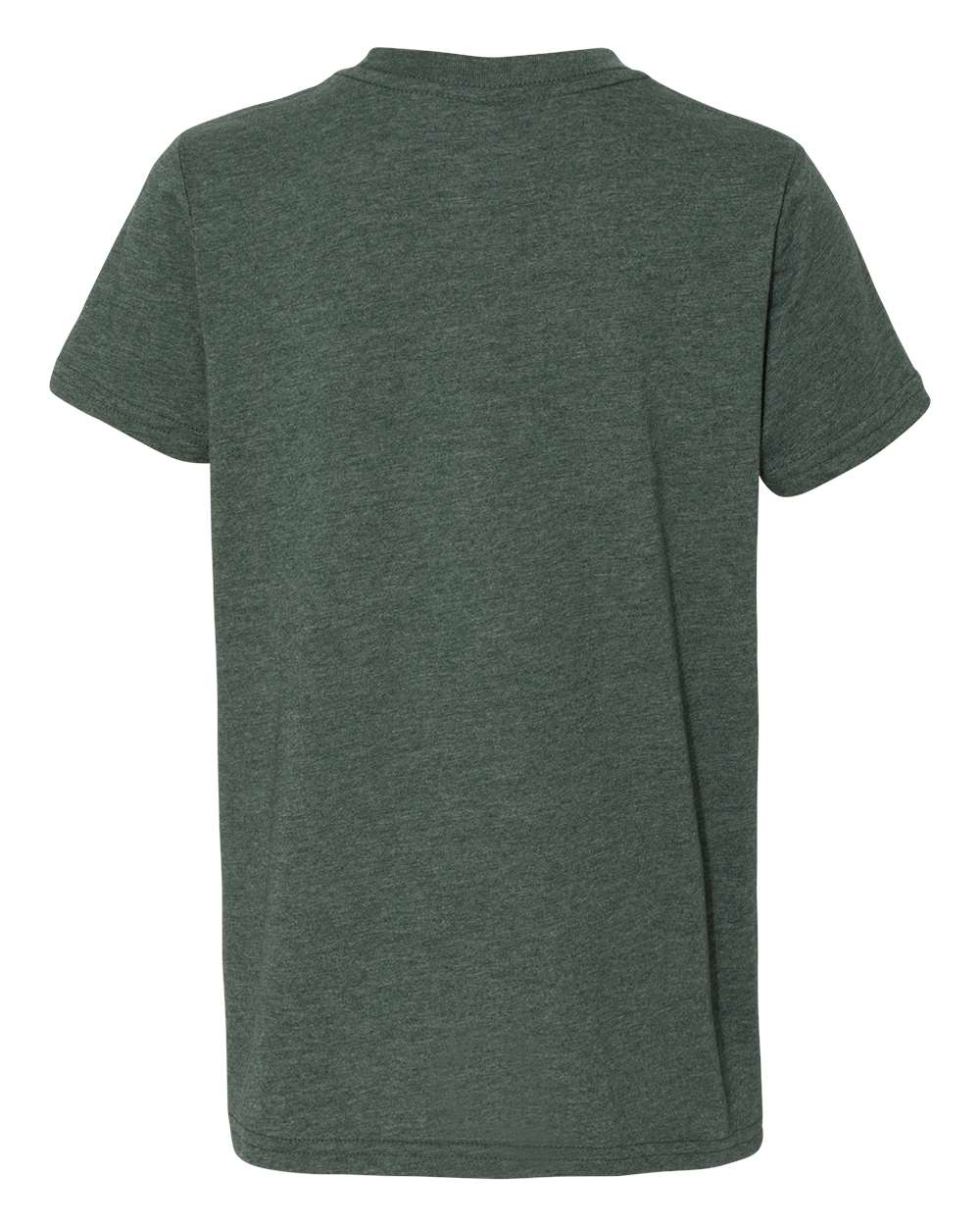 Youth CVC Jersey Tee - Back - B02806573 - Heather Forest