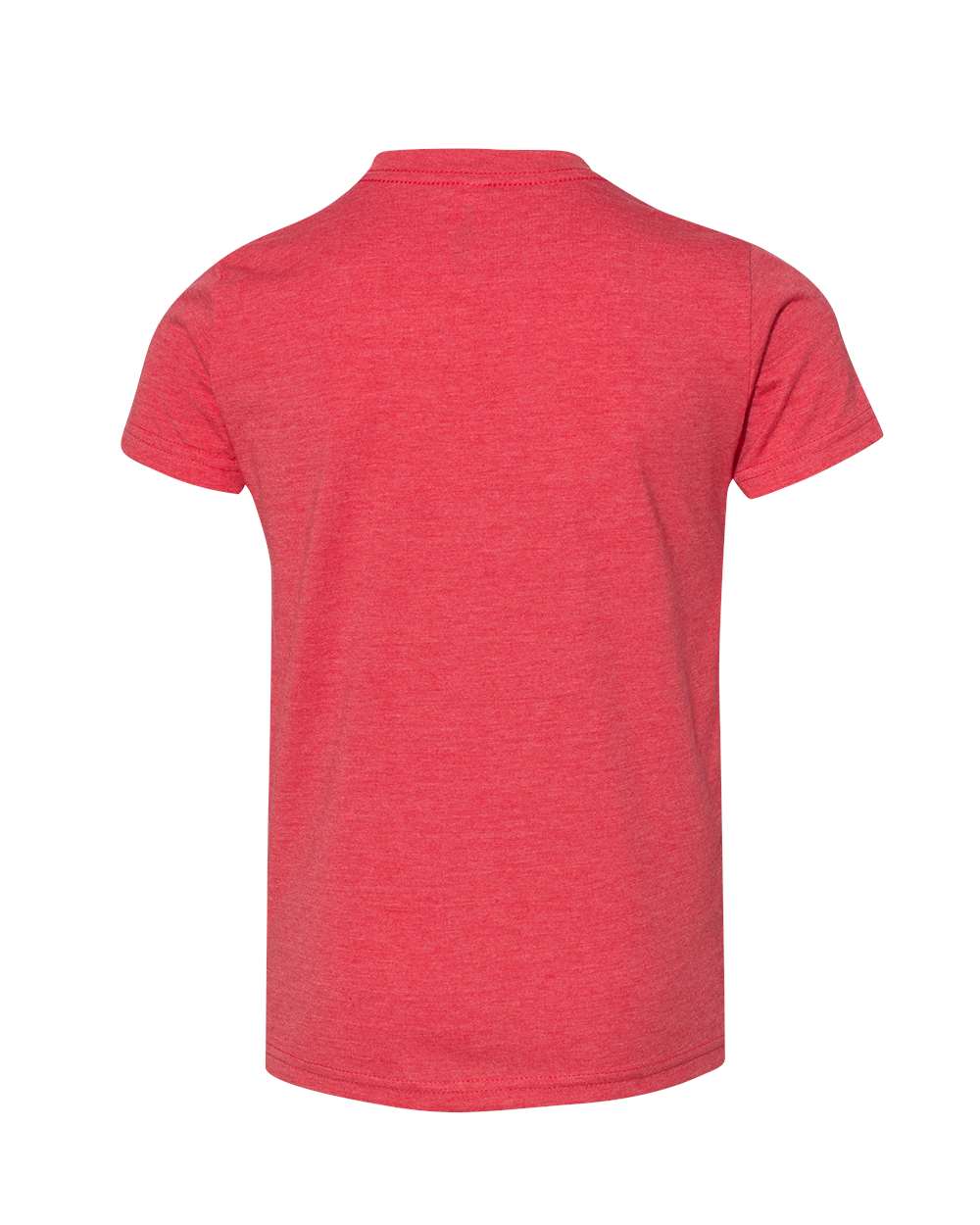 Youth CVC Jersey Tee - Back - B02806713 - Heather Red