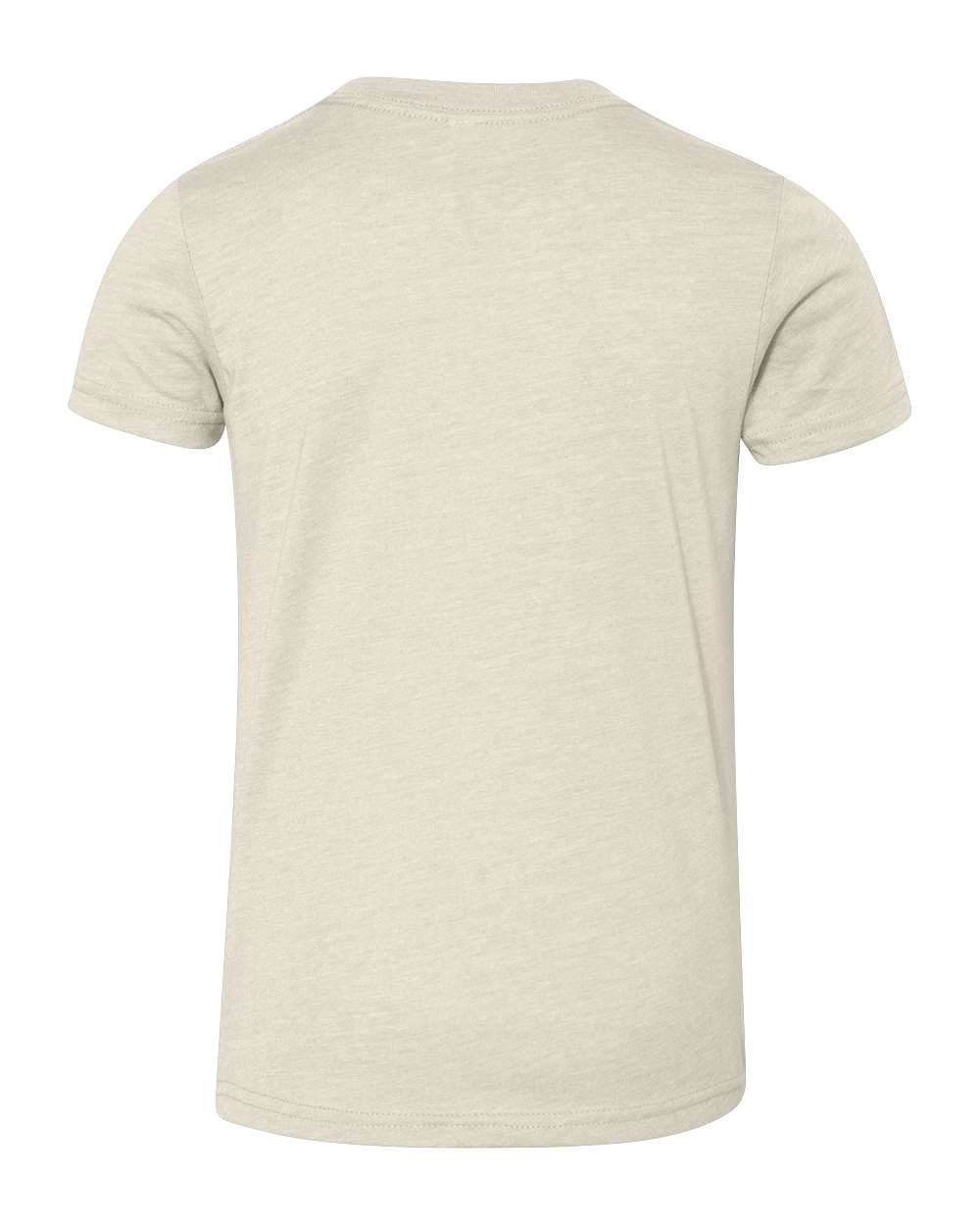 Youth CVC Jersey Tee - Back - B02806983 - Heather Dust