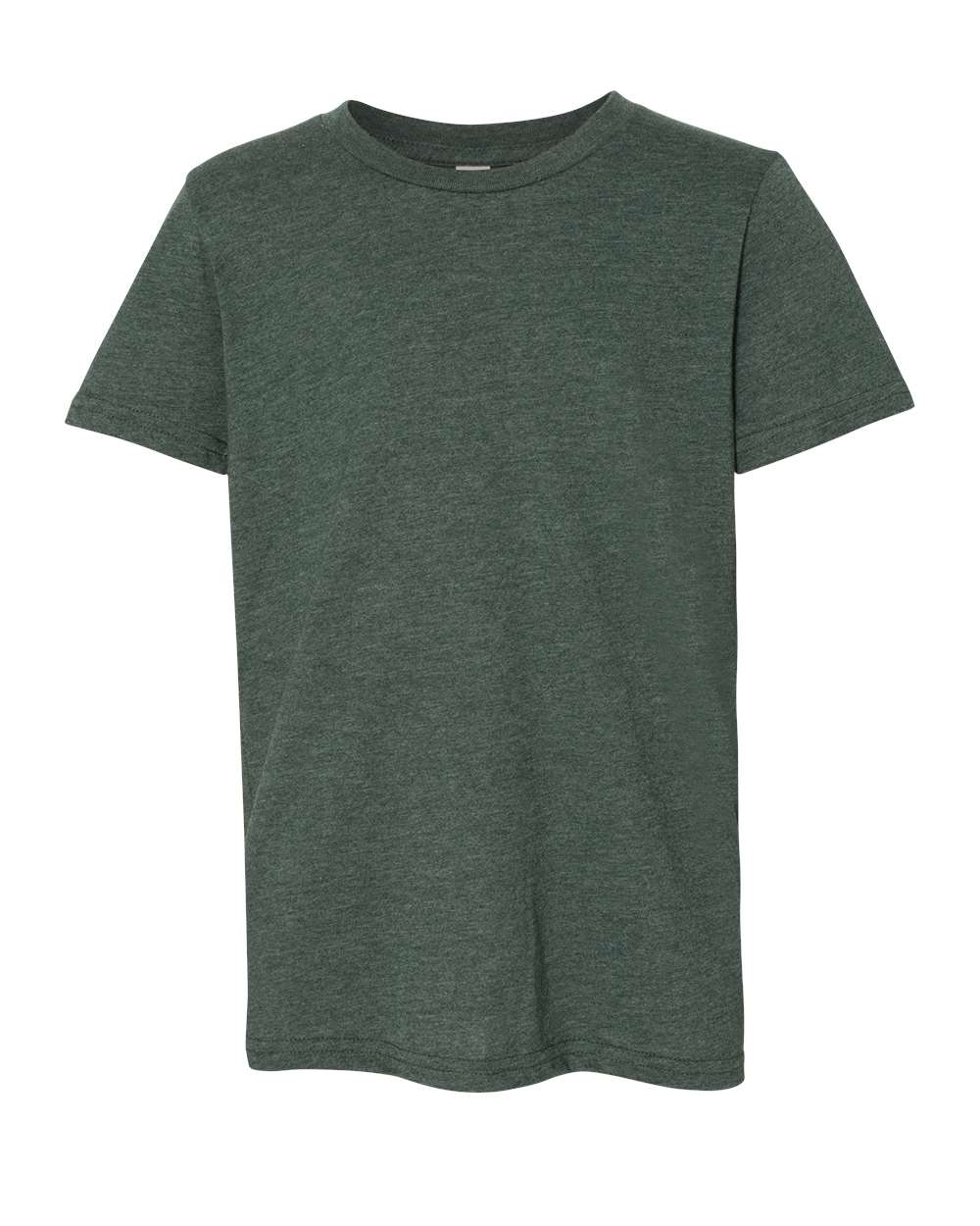 Youth CVC Jersey Tee - Front - B02806573 - Heather Forest