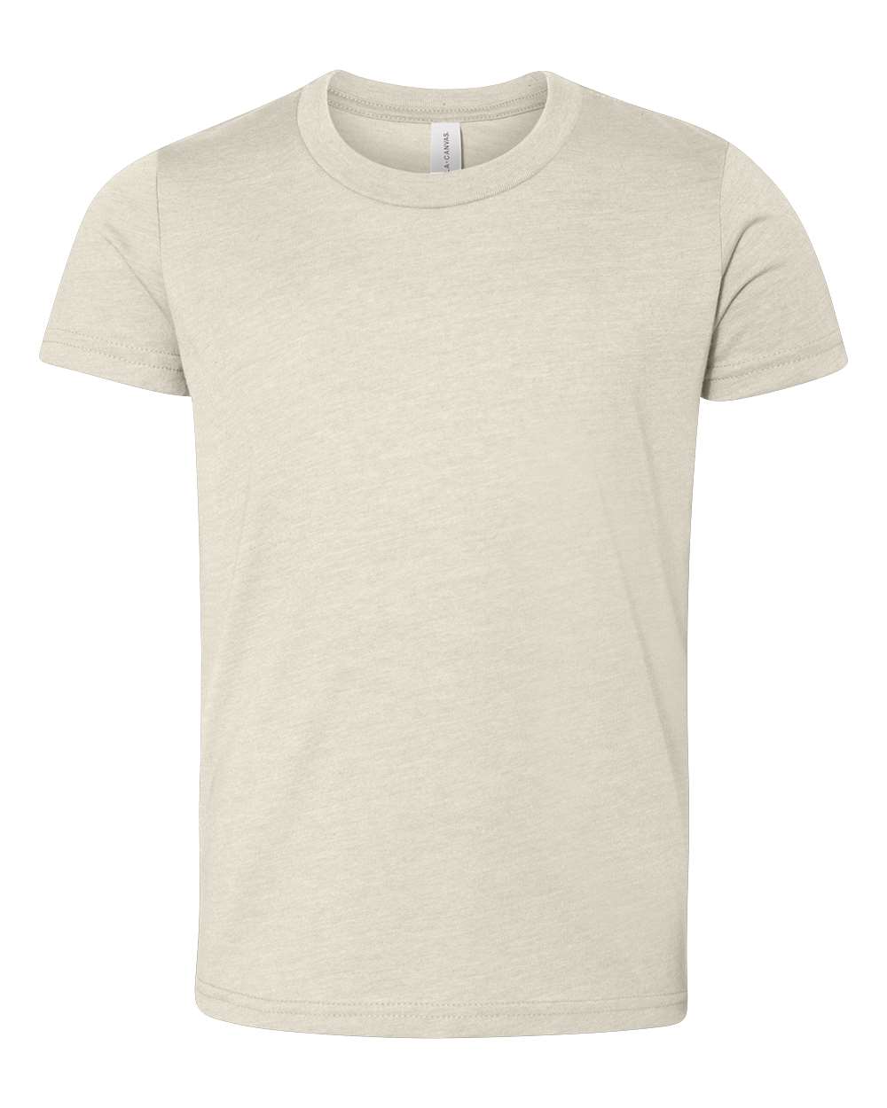 Youth CVC Jersey Tee - Front - B02806983 - Heather Dust