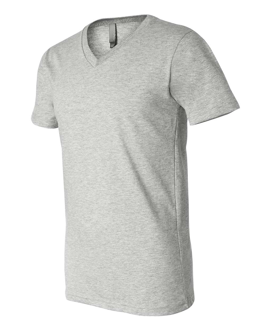 Unisex Heather CVC V-Neck Tee - DirectSide - B03506582 - Athletic Heather