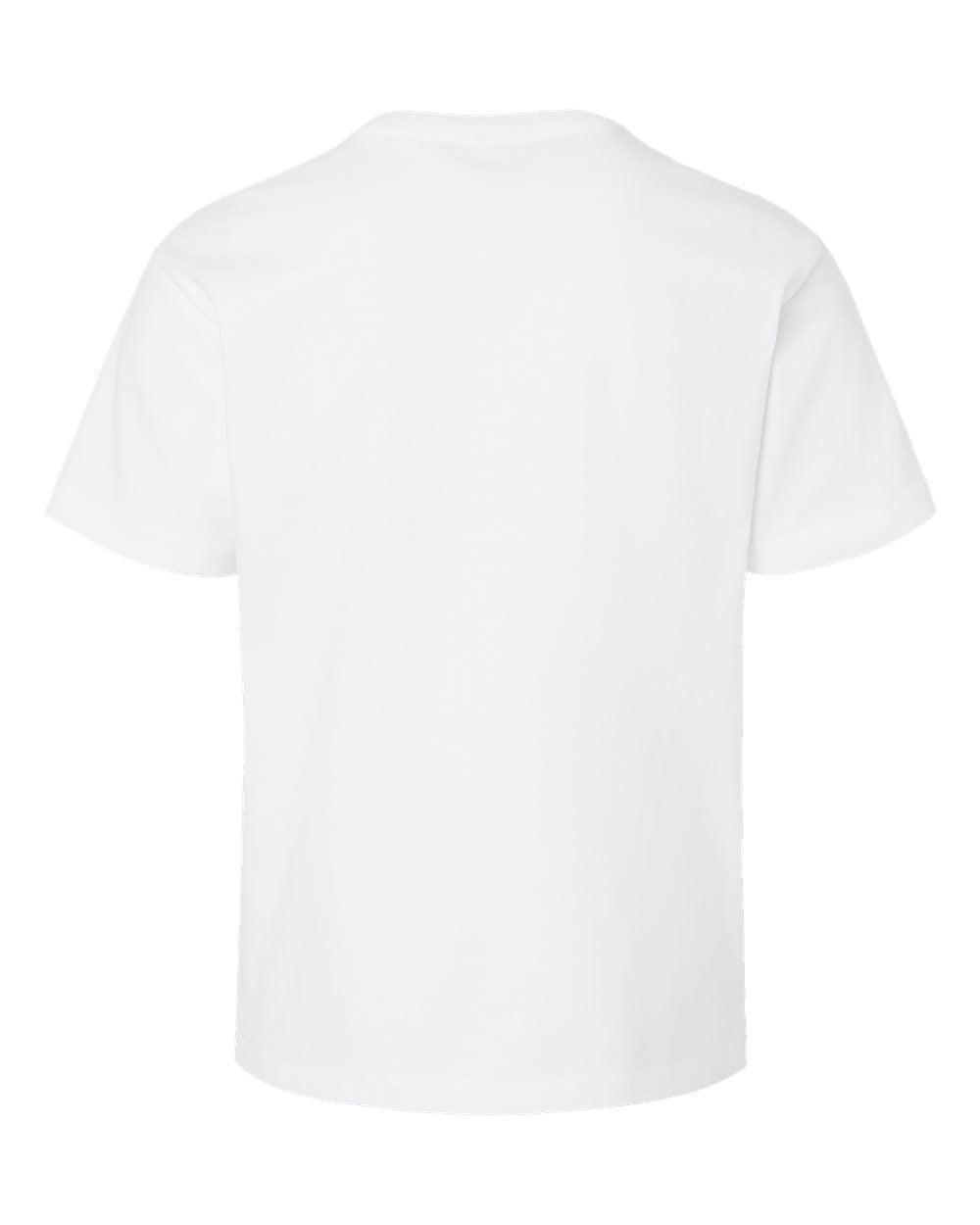Youth 6oz. Heavyweight Tee - Back - B08206003 - White