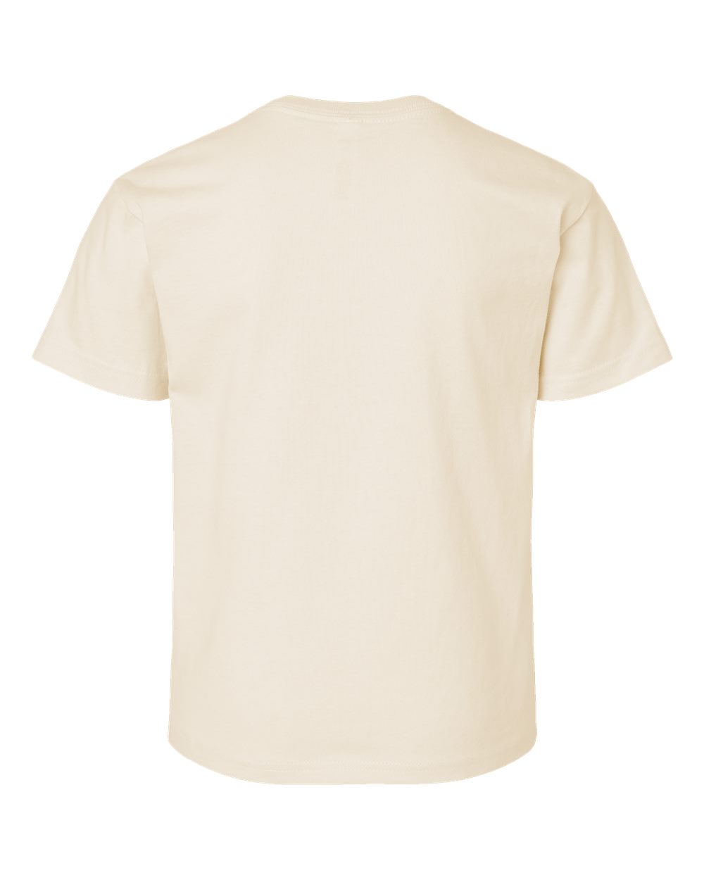 Youth 6oz. Heavyweight Tee - Back - B08206243 - Natural