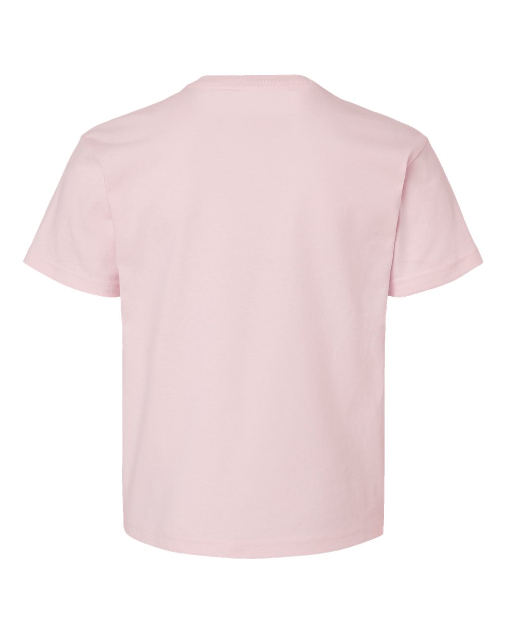 Youth 6oz. Heavyweight Tee - Back - B08206463 - Soft Pink