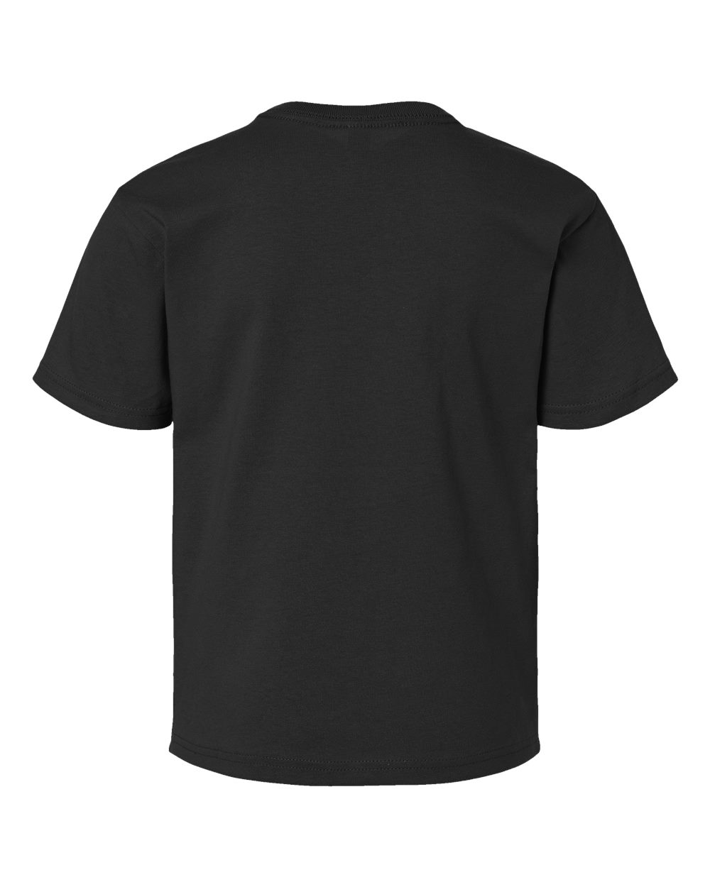 Youth 6oz. Heavyweight Tee - Back - B08206493 - Vintage Black