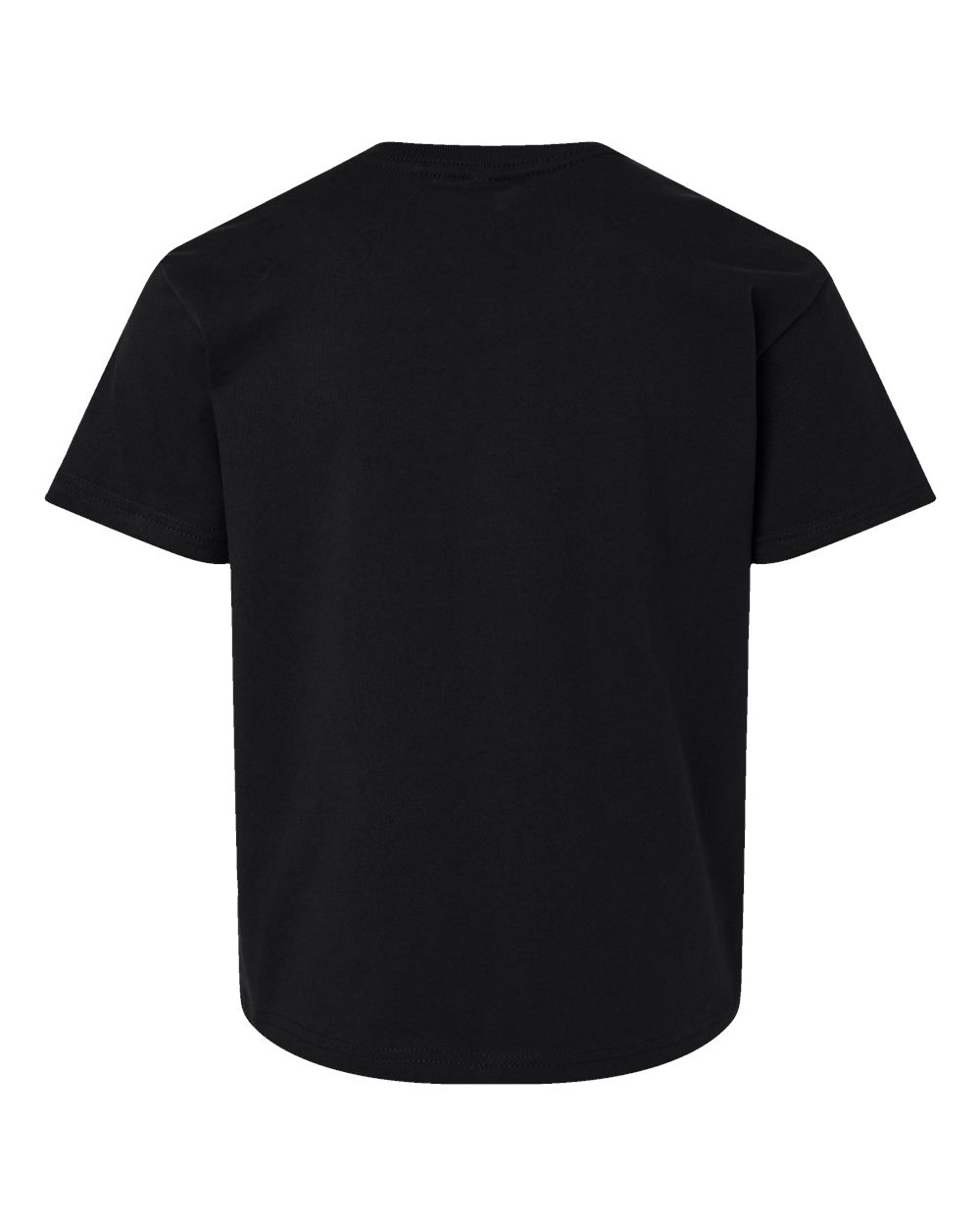 Youth 6oz. Heavyweight Tee - Back - B08206503 - Black