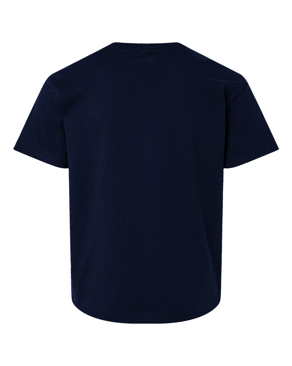 Youth 6oz. Heavyweight Tee - Back - B08206653 - Navy