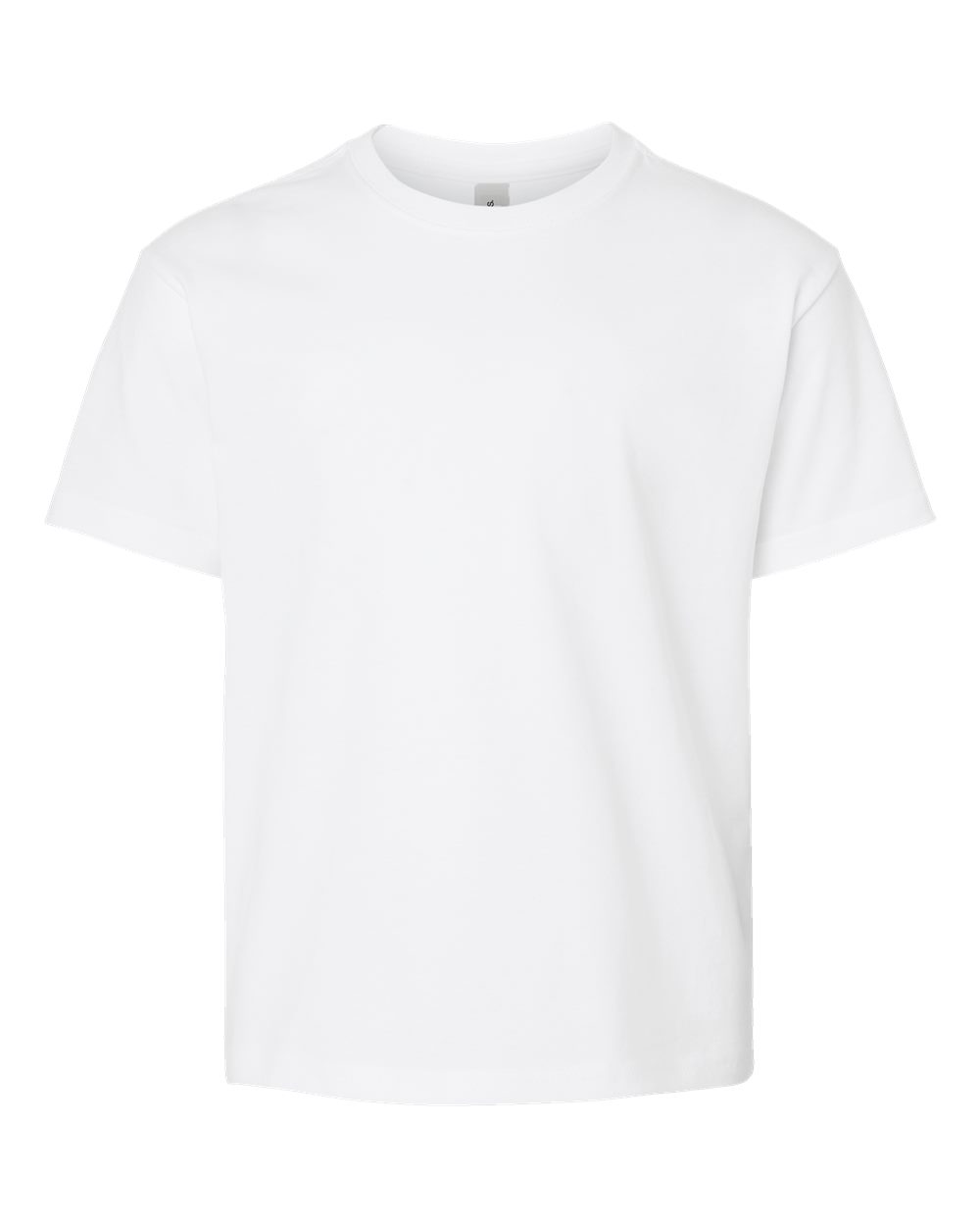 Youth 6oz. Heavyweight Tee - Front - B08206003 - White