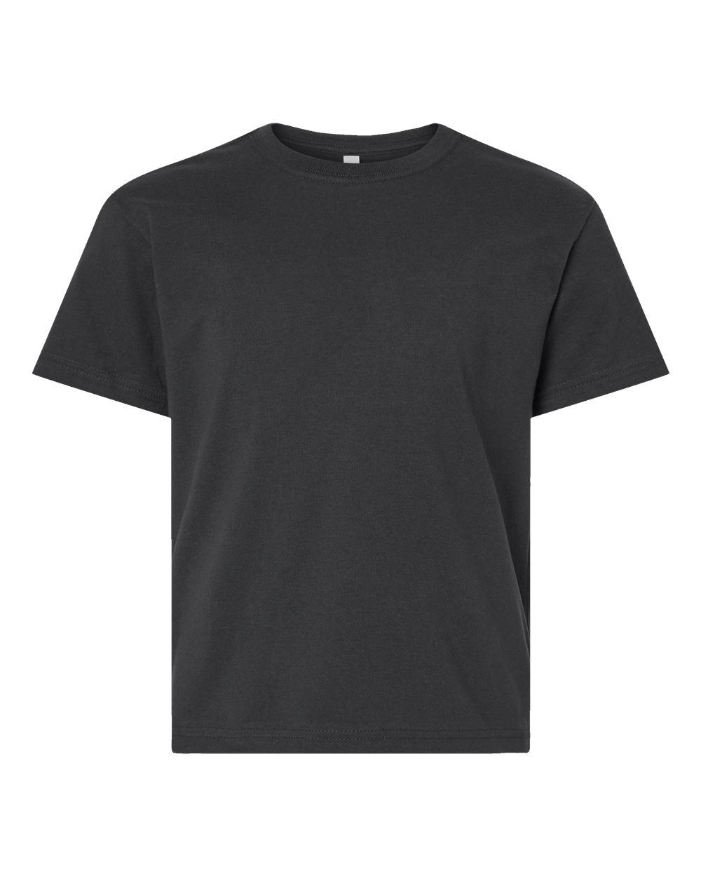 Youth 6oz. Heavyweight Tee - Front - B08206203 - Dark Grey