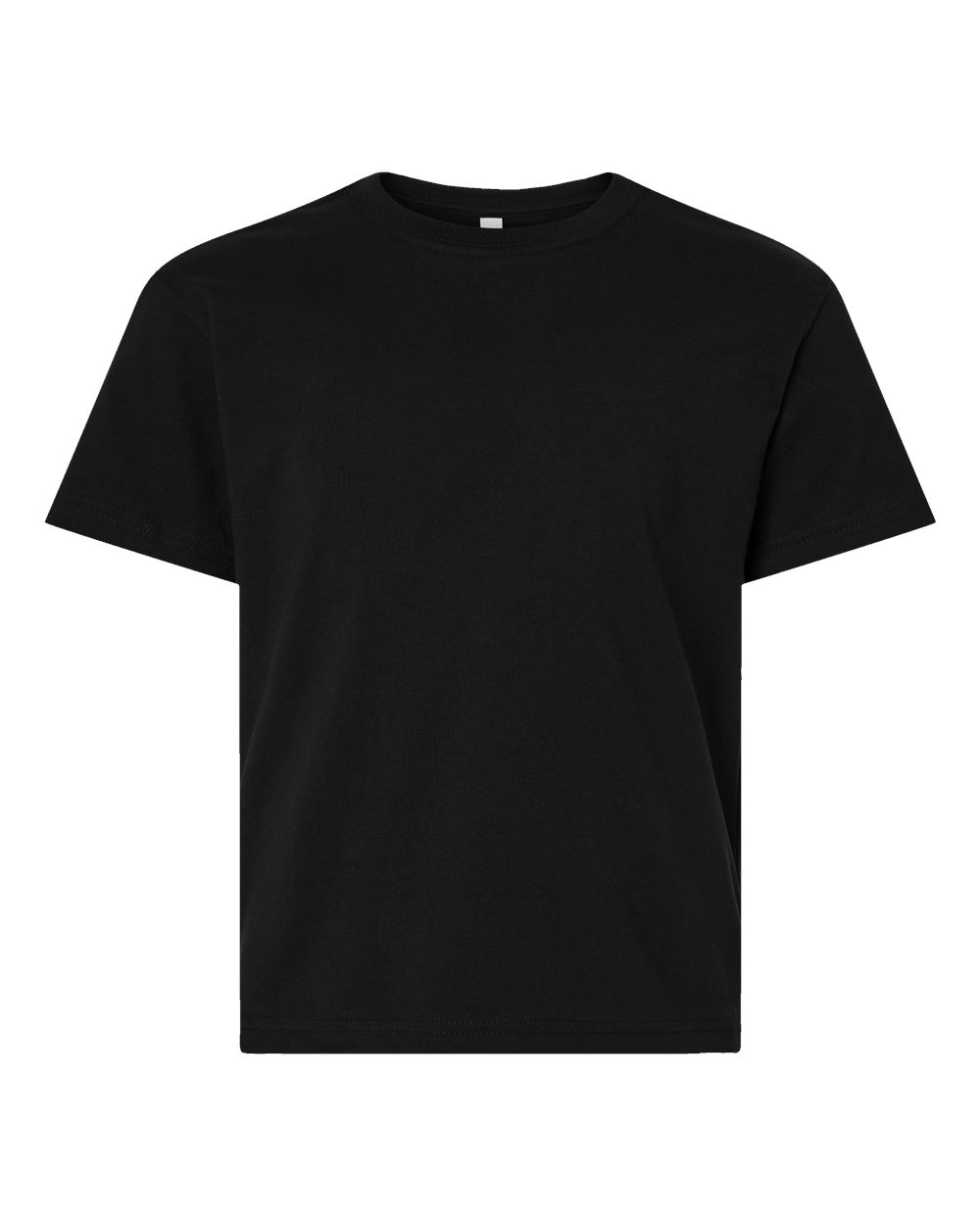 Youth 6oz. Heavyweight Tee - Front - B08206503 - Black