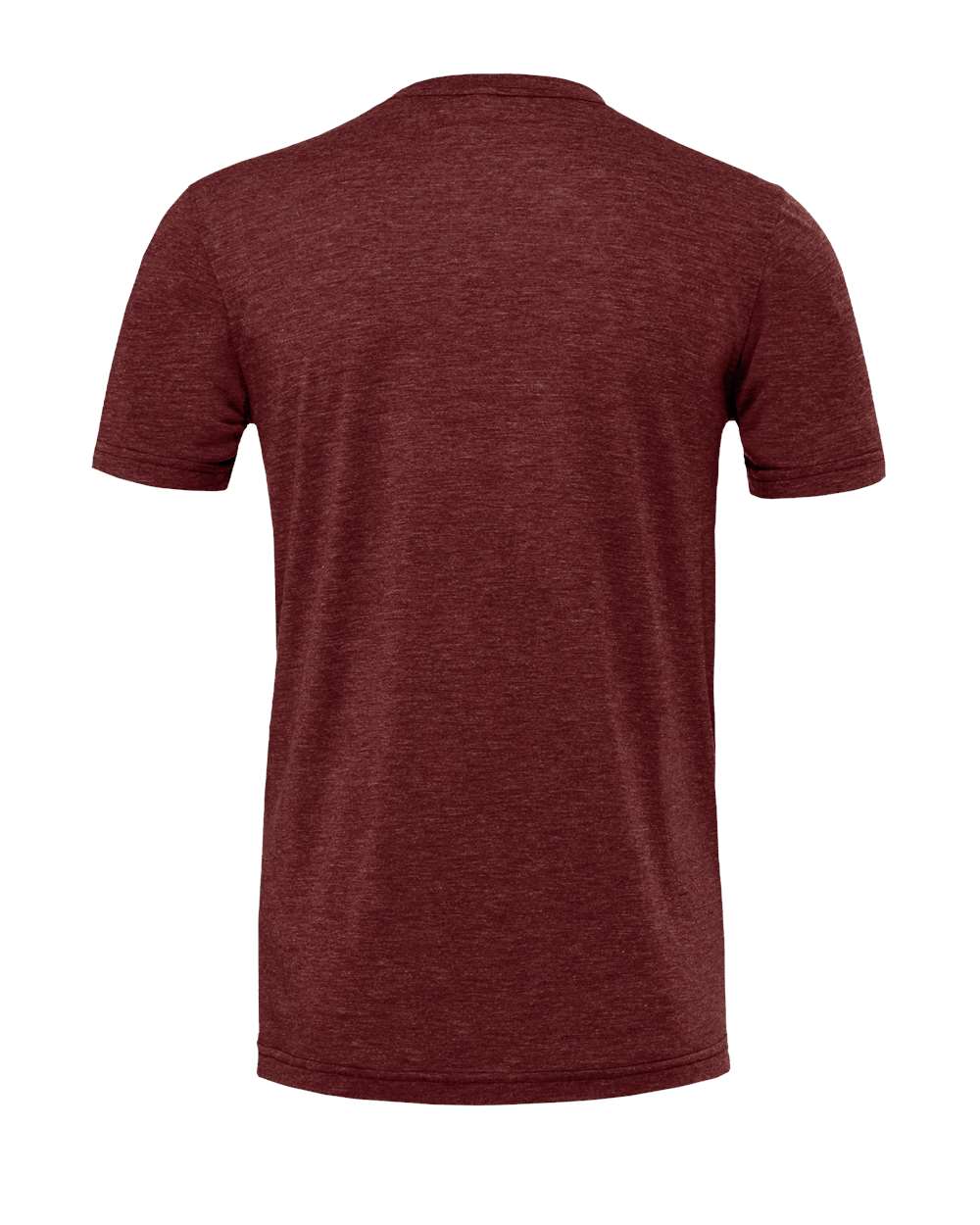 Triblend Tee - Back - B84706322 - Cardinal Triblend