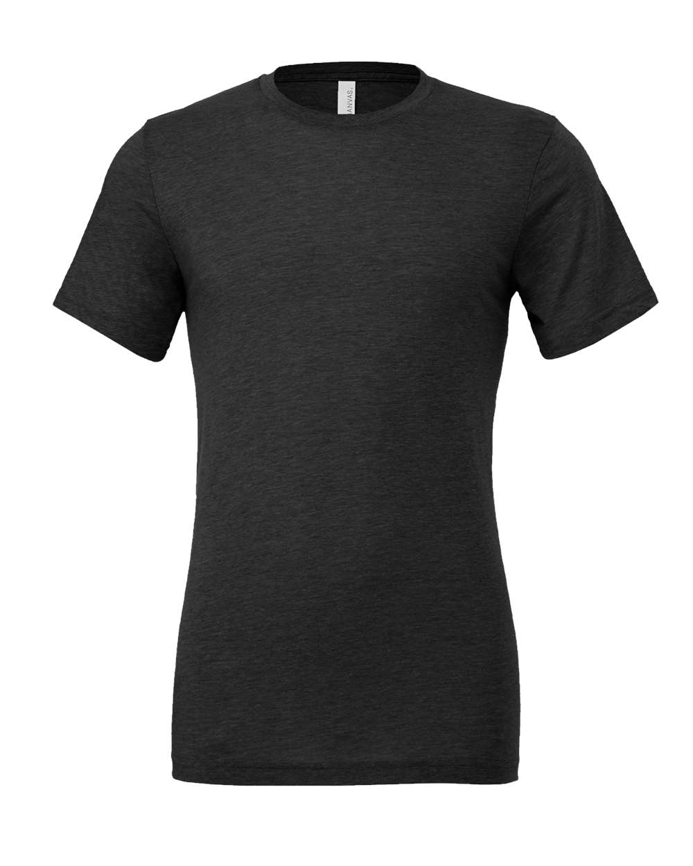 Triblend Tee - Front - B84706202 - Solid Dark Grey Triblend