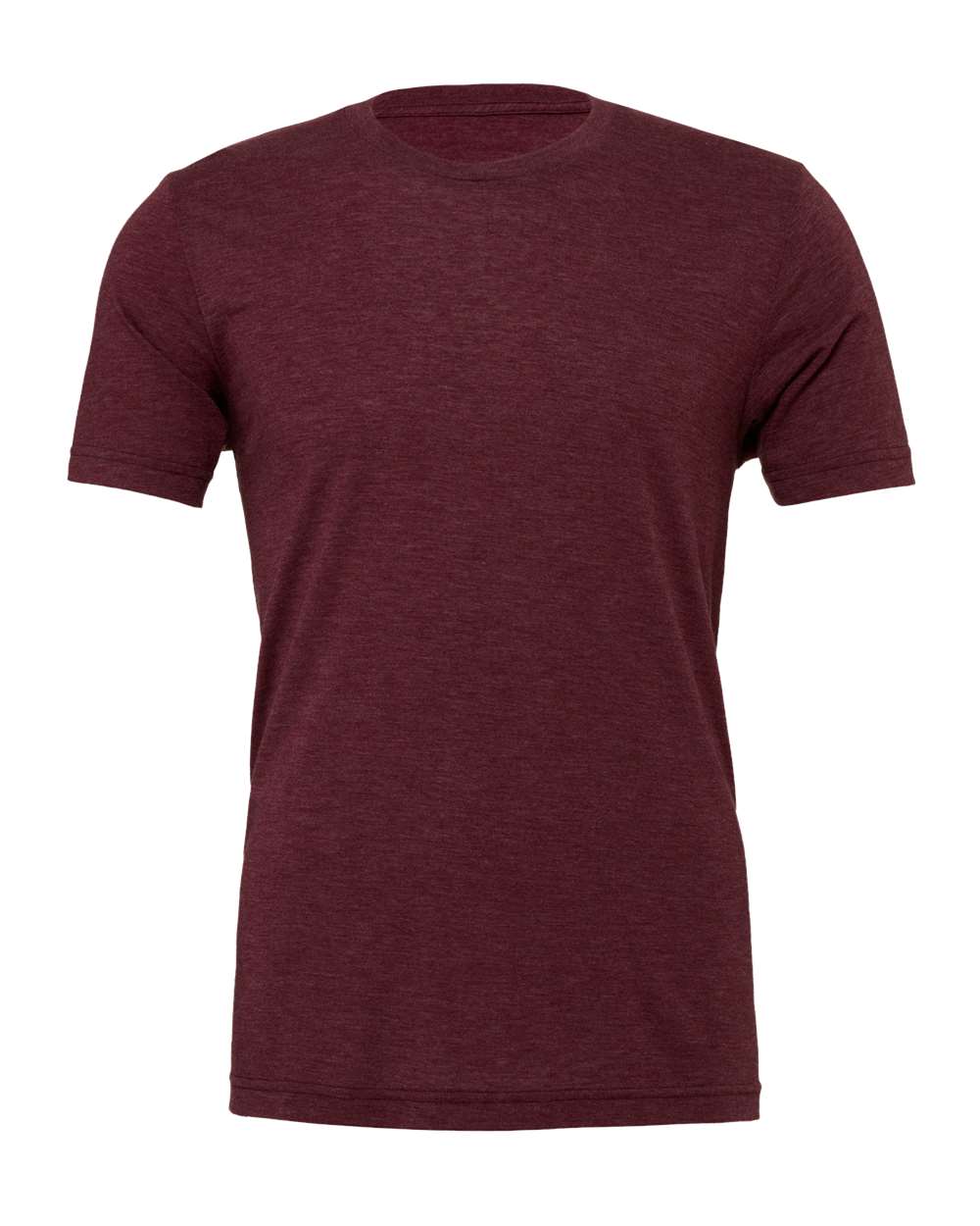 Triblend Tee - Front - B84706522 - Maroon Triblend