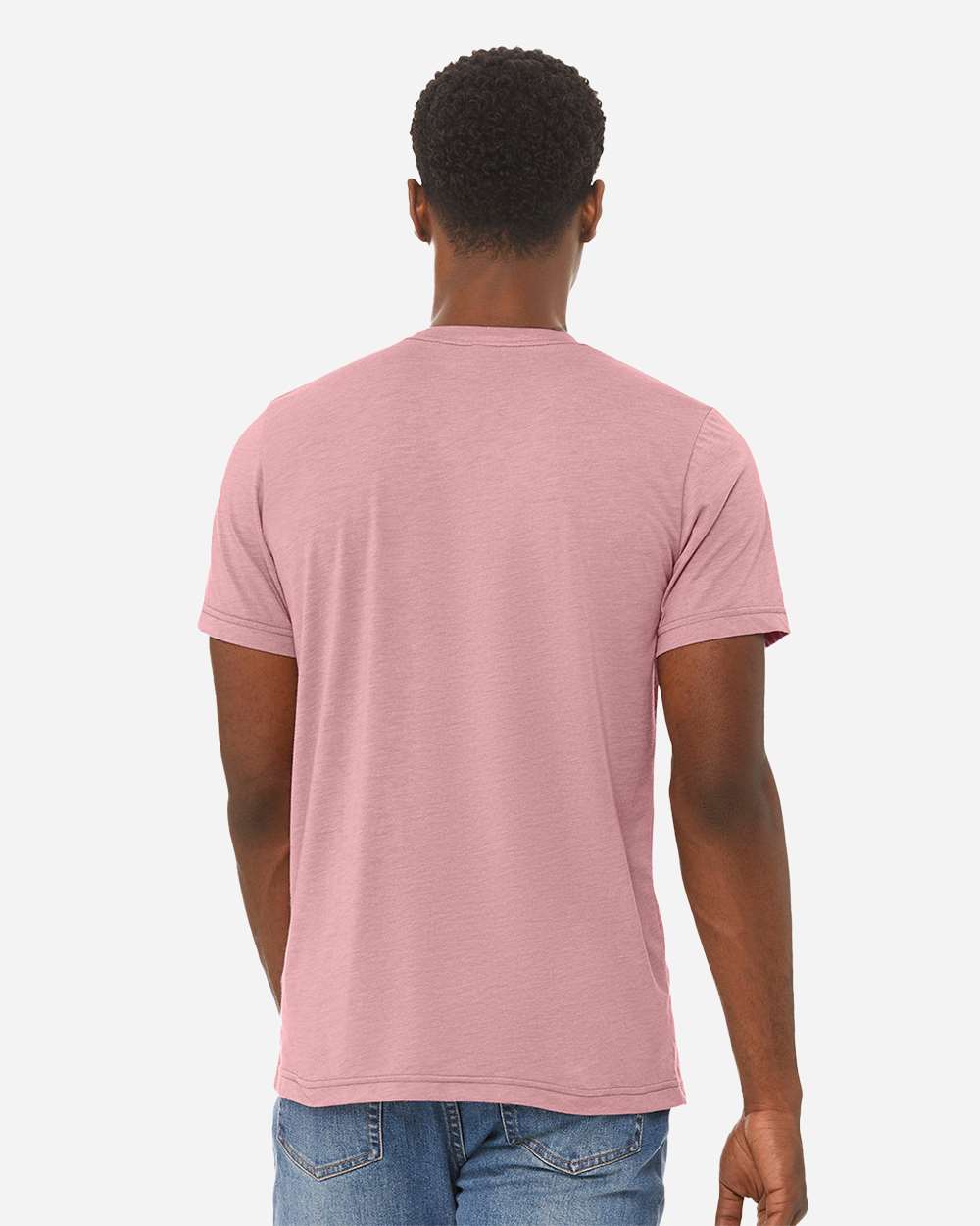 Triblend Tee - OnModelBack - B84706422 - Orchid Triblend