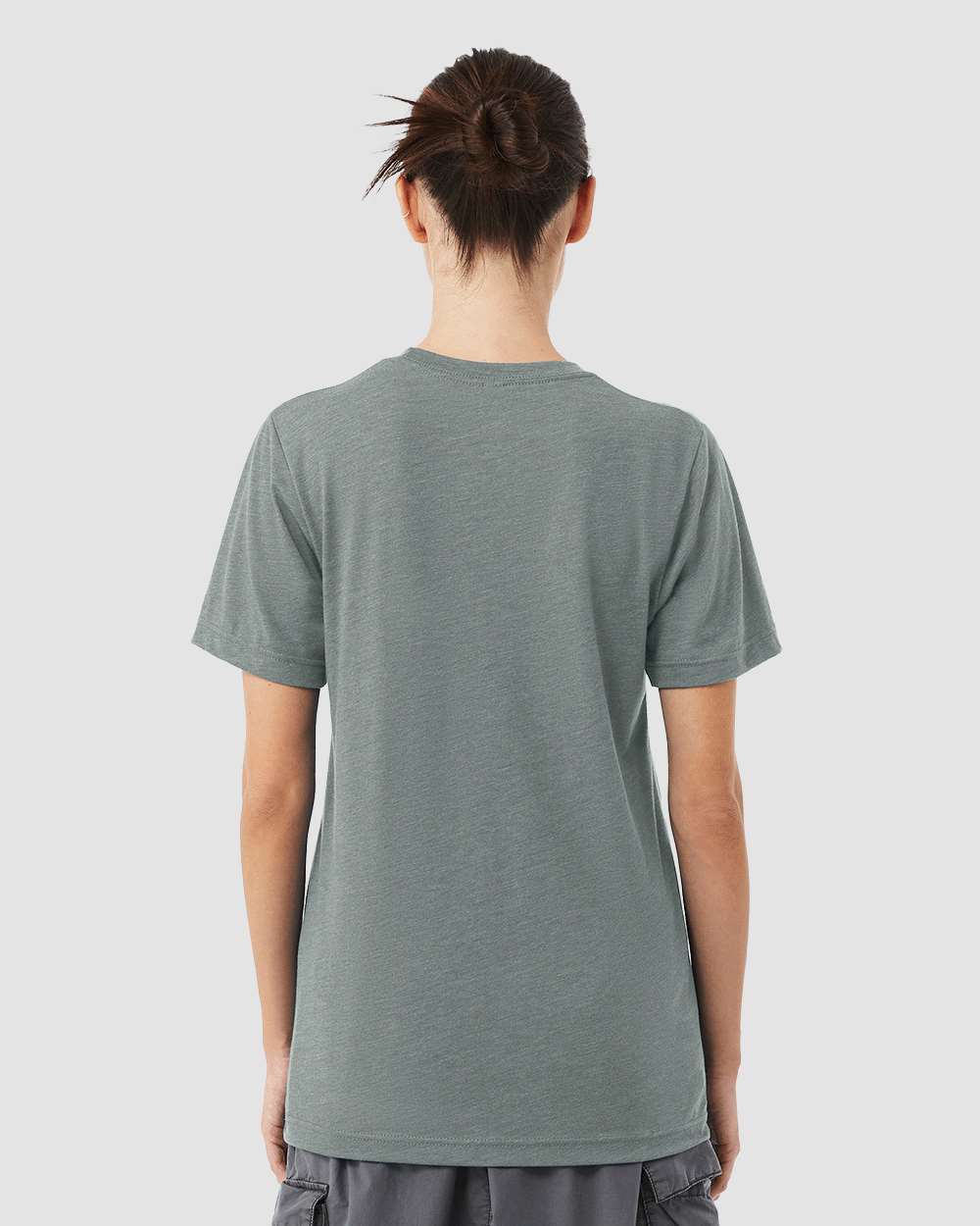 Triblend Tee - OnModelBack - B84706442 - Blue Storm Triblend