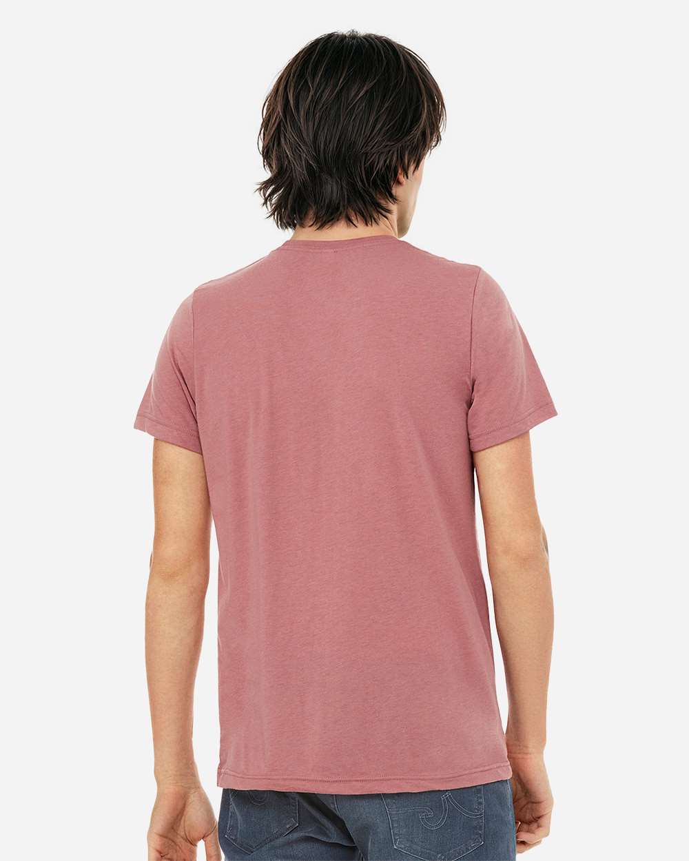 Triblend Tee - OnModelBack - B84706692 - Mauve Triblend