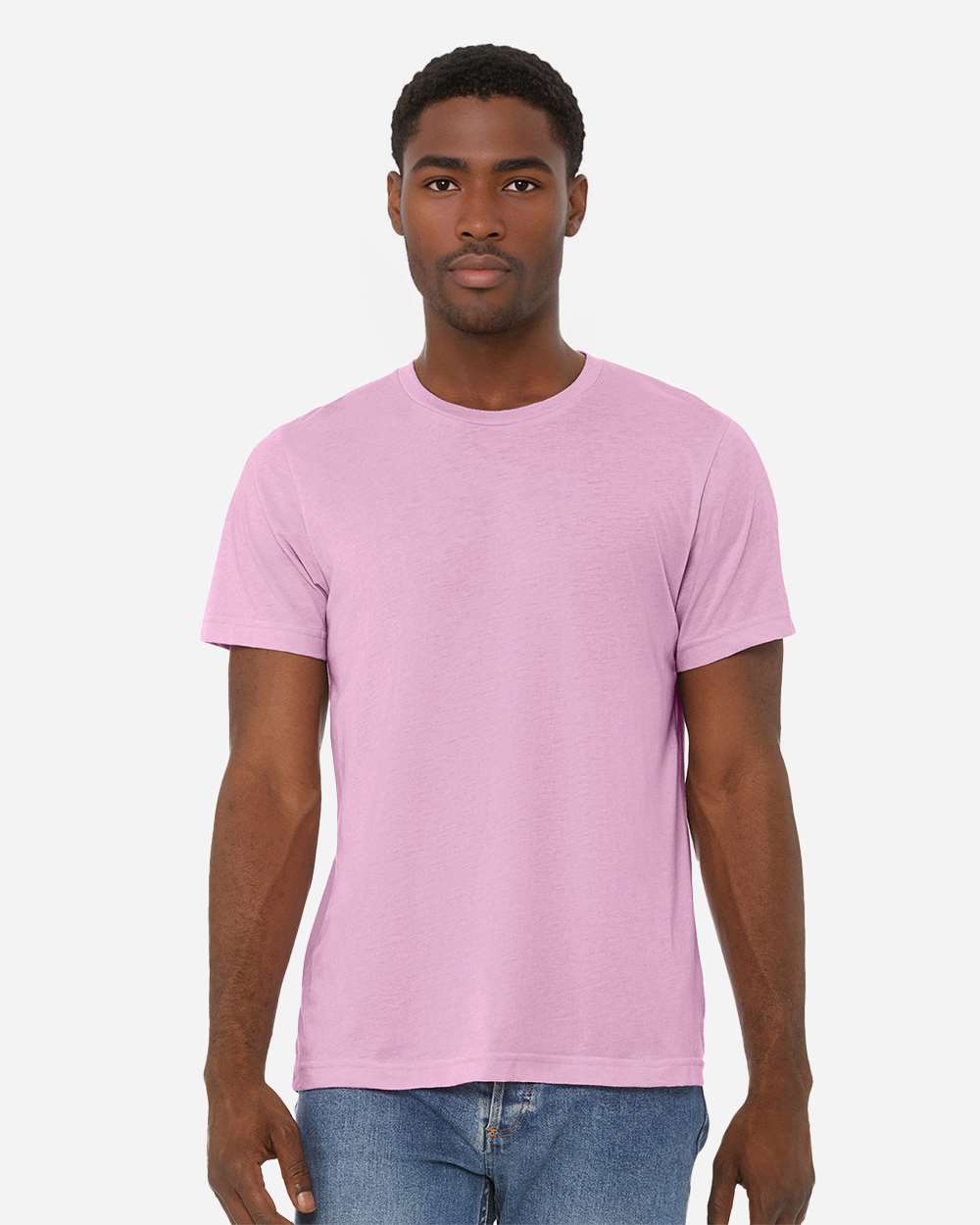 Triblend Tee - OnModelFront - B84706152 - Lilac Triblend