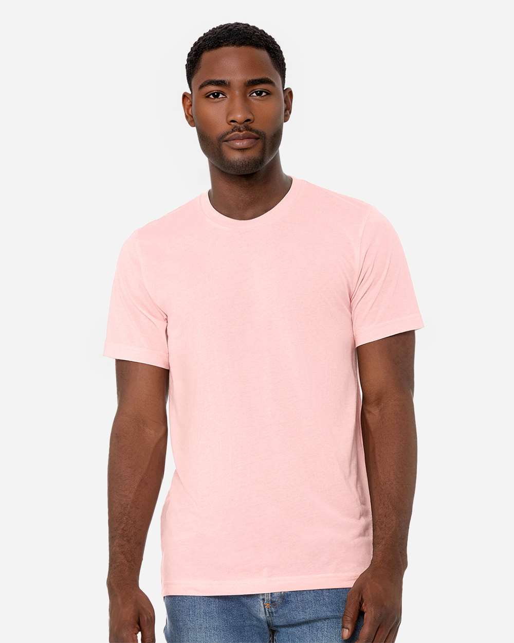 Triblend Tee - OnModelFront - B84706412 - Pink Triblend