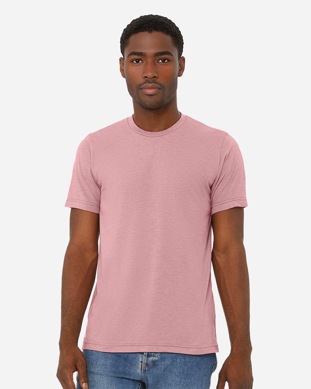 Triblend Tee - OnModelFront - B84706422 - Orchid Triblend