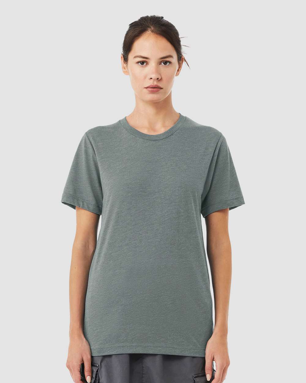Triblend Tee - OnModelFront - B84706442 - Blue Storm Triblend