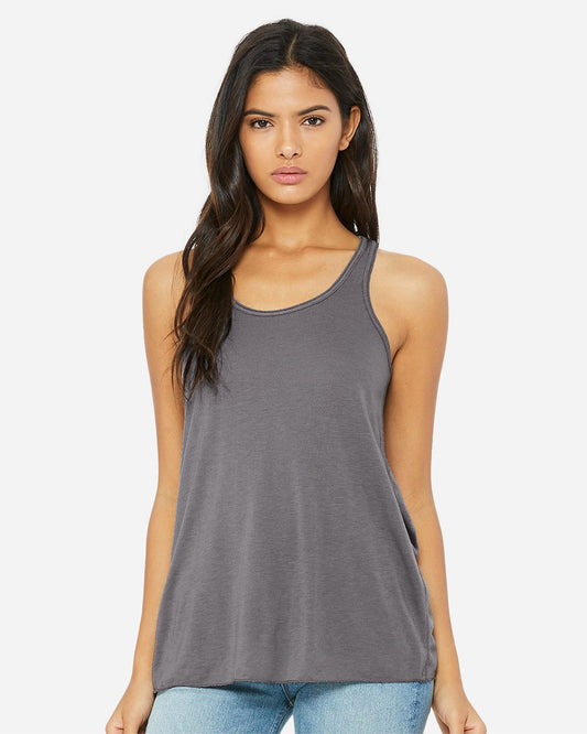 Women's Flowy Racerback Tank - styleImage