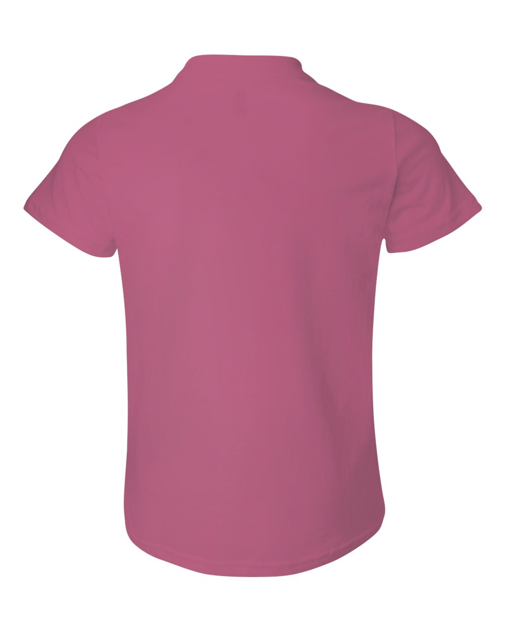 Youth Jersey Tee - Back - B38006033 - Berry