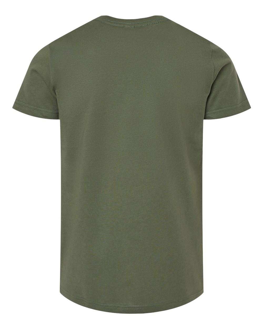 Youth Jersey Tee - Back - B38006433 - Military Green
