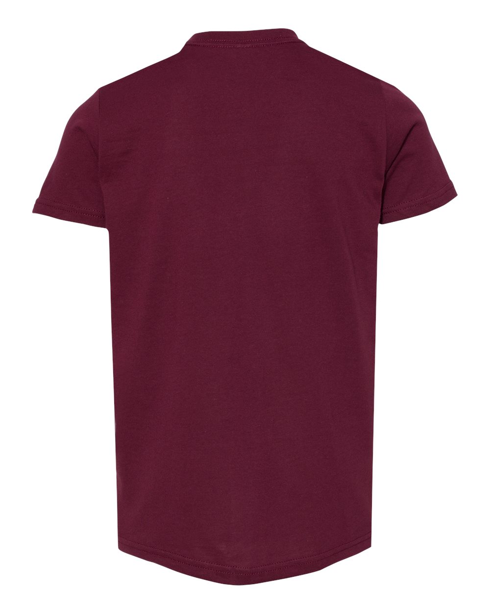 Youth Jersey Tee - Back - B38006533 - Maroon