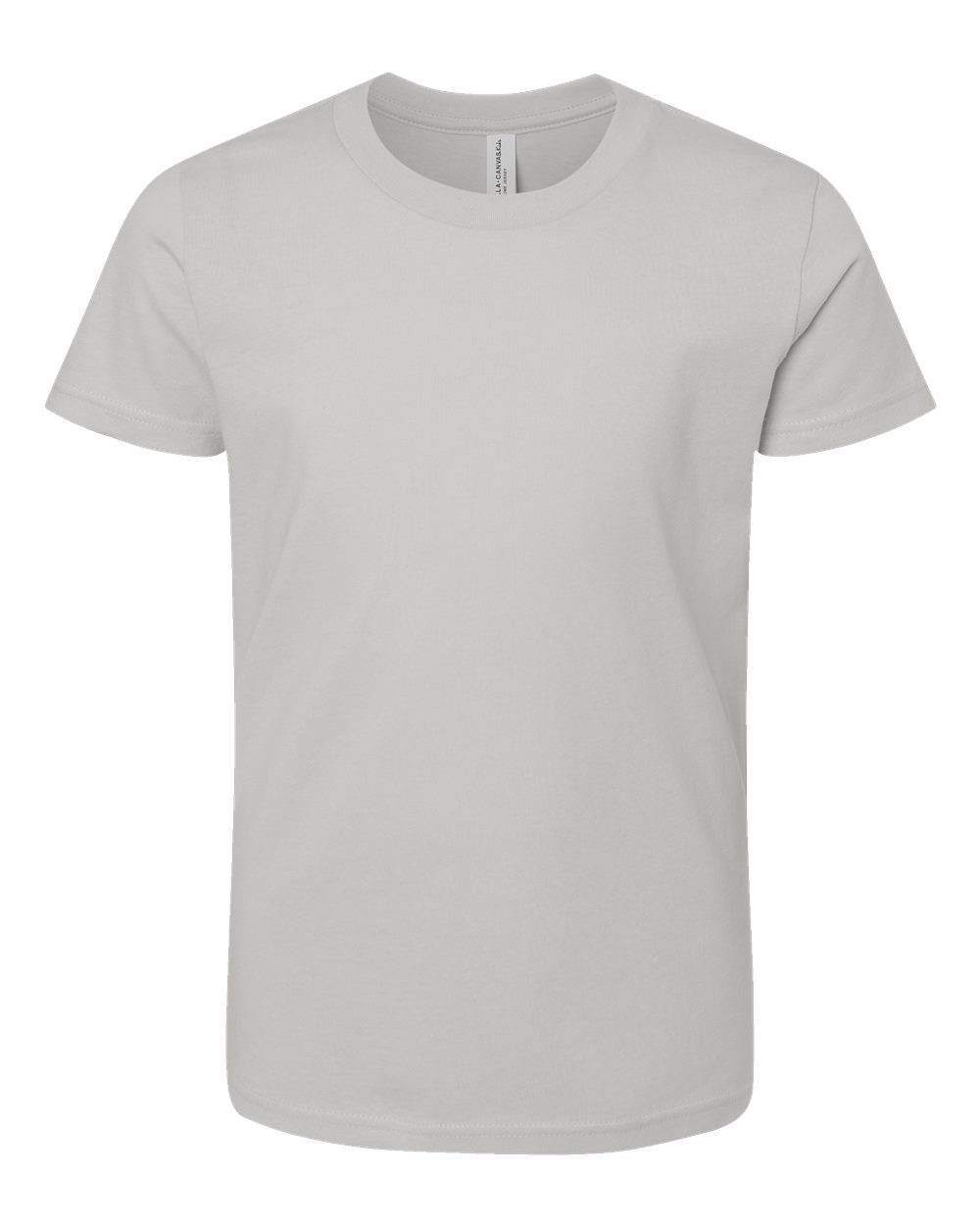 Youth Jersey Tee - Front - B38006233 - Solid Athletic Grey