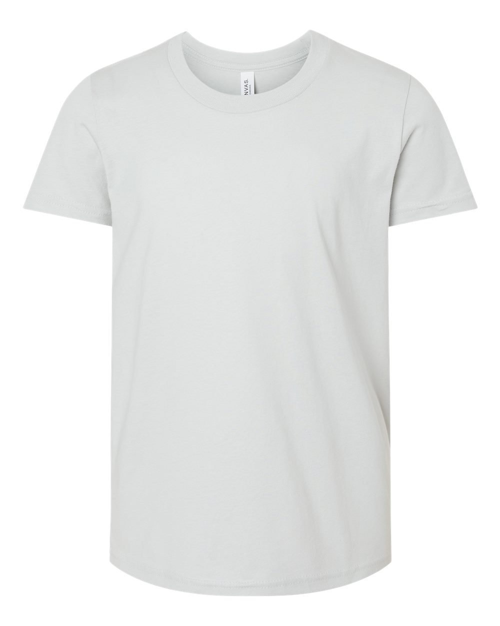 Youth Jersey Tee - Front - B38006343 - Silver