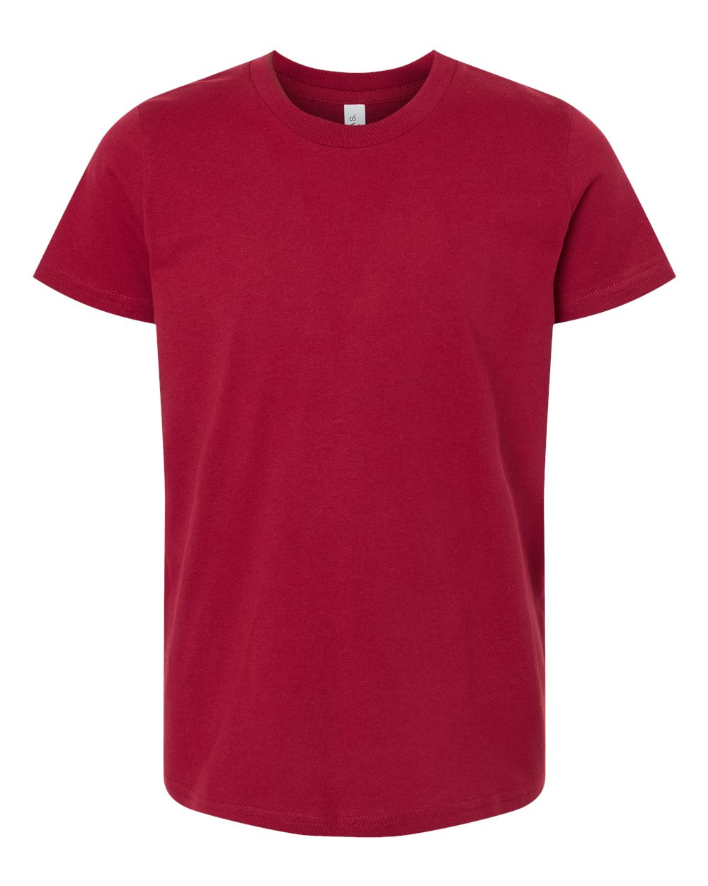 Youth Jersey Tee - Front - B38006463 - Cardinal