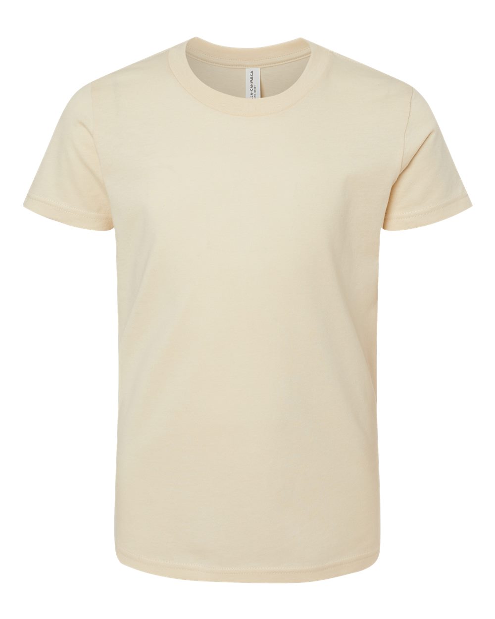 Youth Jersey Tee - Front - B38006483 - Soft Cream