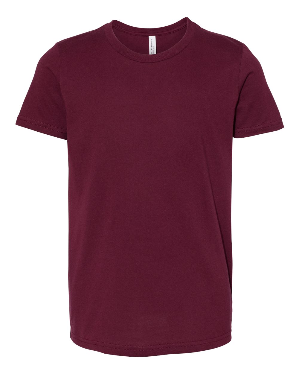 Youth Jersey Tee - Front - B38006533 - Maroon